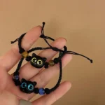 Cute Cat Bracelet For Women Funny Black Cat Bead